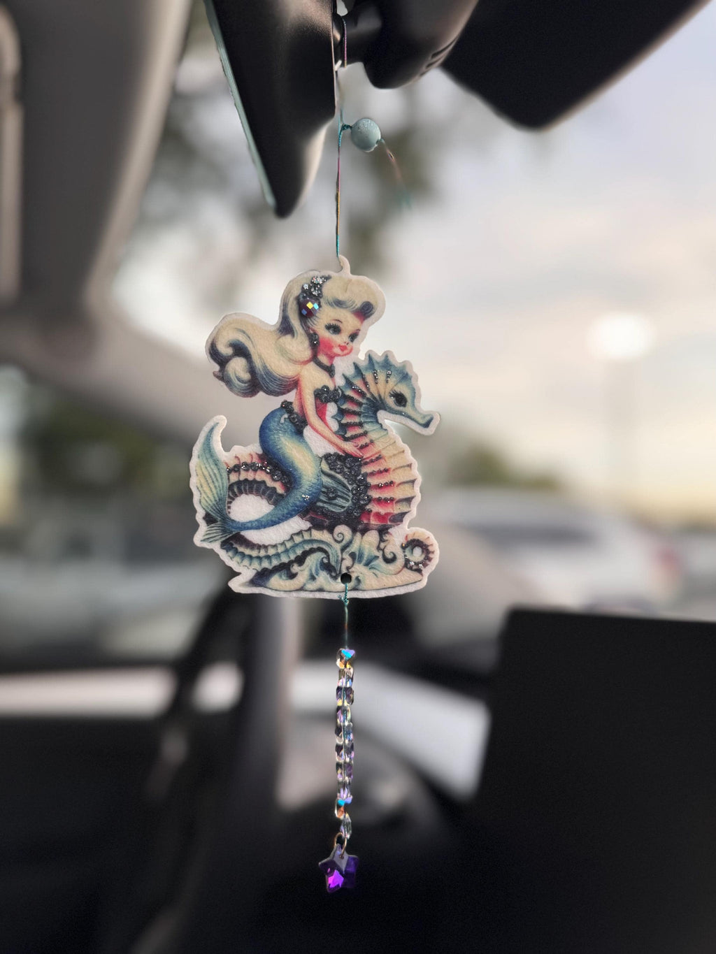 Blonde Mermaid Car Freshie – Fruit Punch