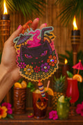 Kitty Tiki Drinkie Car Freshie – Watermelon Mango