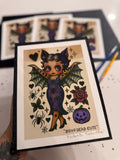 Batty Boo Tattoo Flash Art Print
